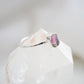 Raw Watermelon Tourmaline Ring in Sterling Silver