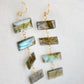 Astra Earrings - Long Labradorite Dangles