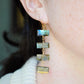 Astra Earrings - Long Labradorite Dangles