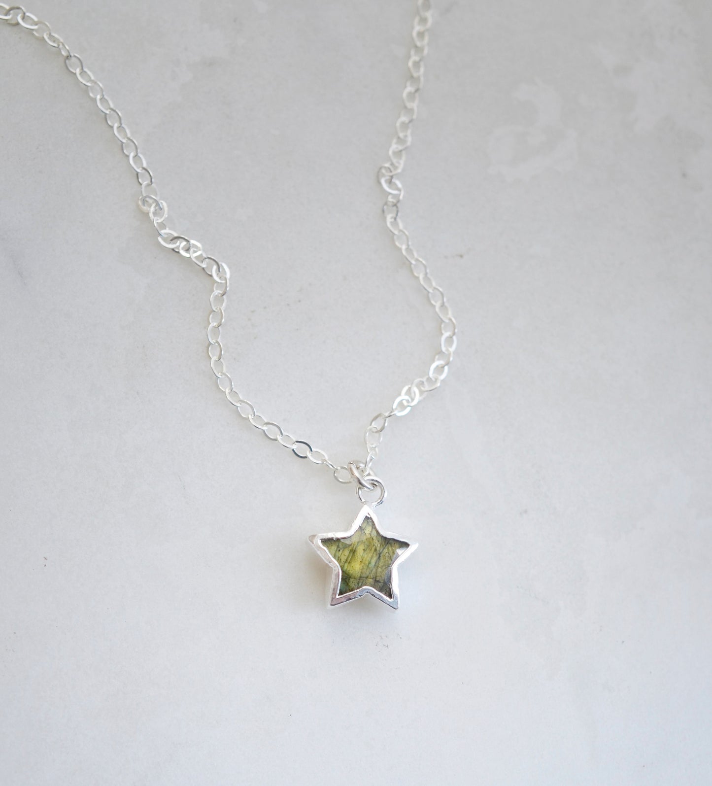 Labradorite Stargazer Necklace