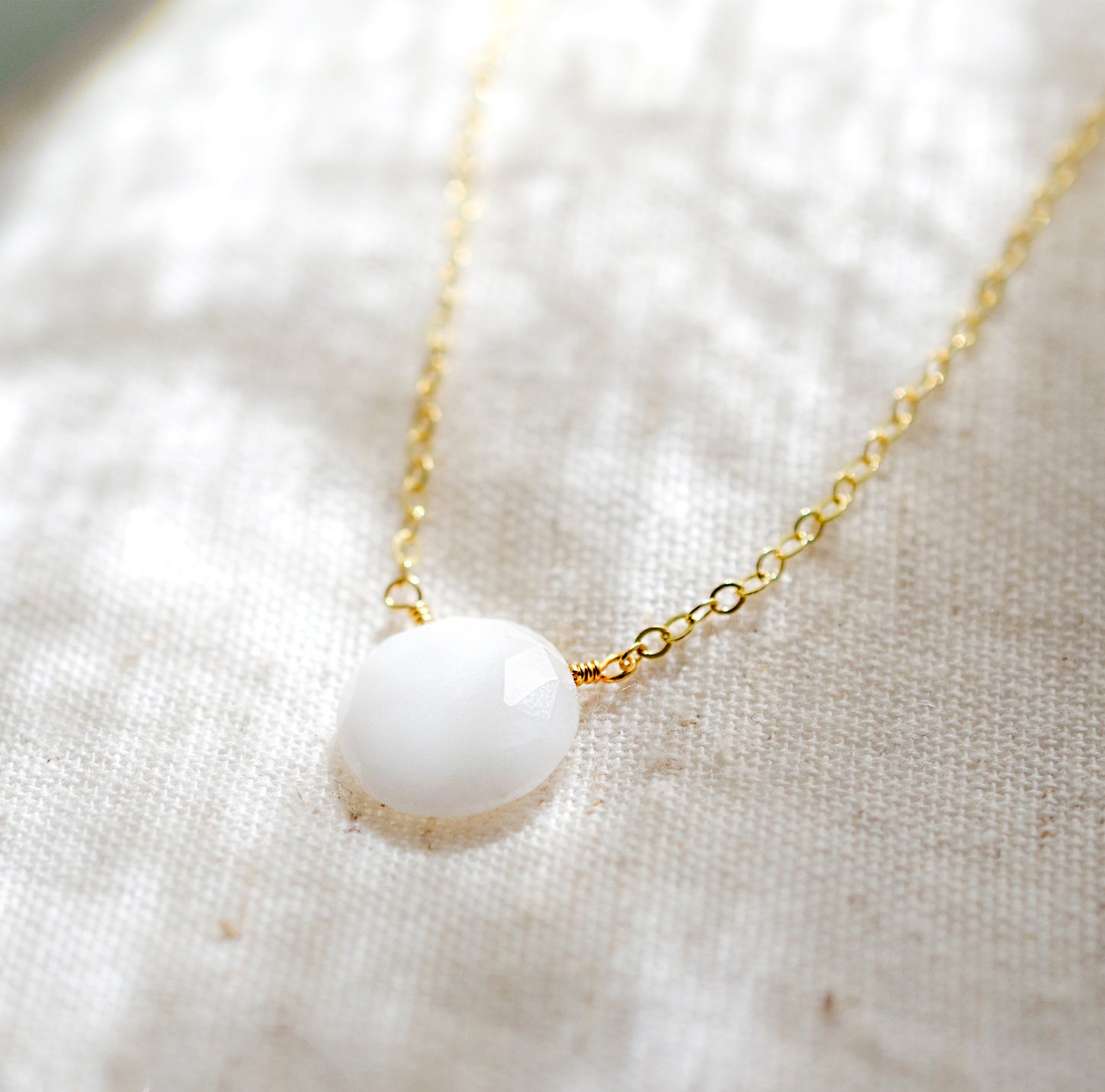 White Quartz Necklace