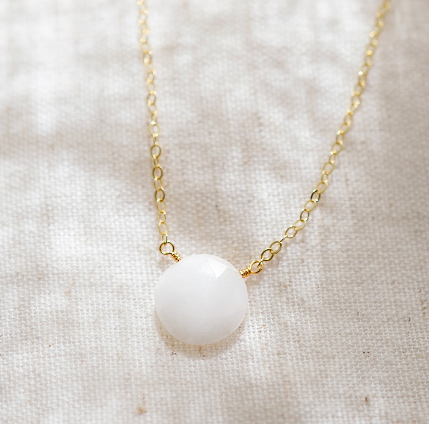 White Quartz Necklace