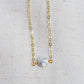 Natural White Howlite Necklace