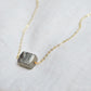 Raw Pyrite Necklace